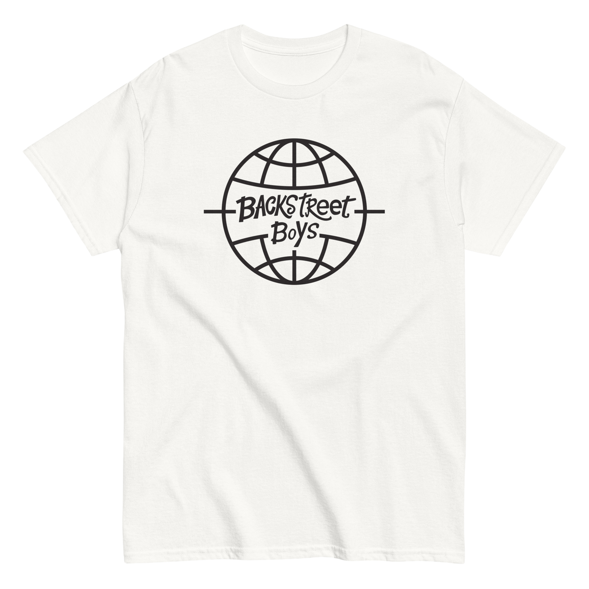 Global Logo Weißes T-Shirt